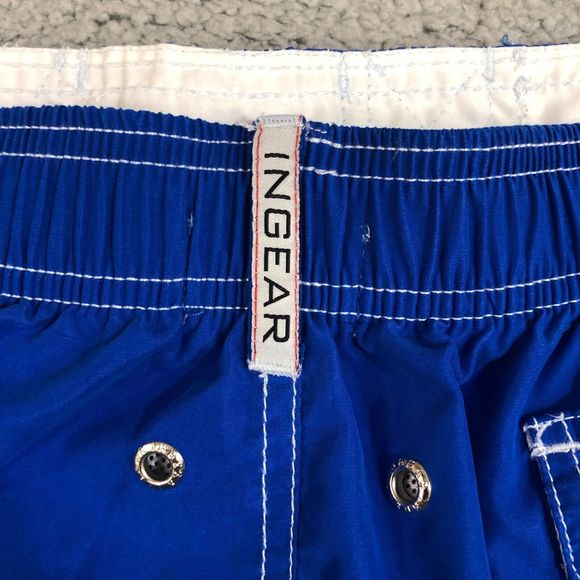 Ingear Shorts Mens Extra large Blue Boardshort‎ Lined Surf Beach Swim Trucks - Picture 6 of 9